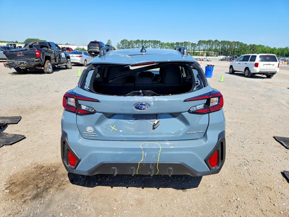 2024 Subaru Xv VIN JF2GUADC6R8299412 COPART salvage auction — REAR END, Nc - Salvage Certificate Of Title, sold $10,300 on 2026-07-20 (photo 6)