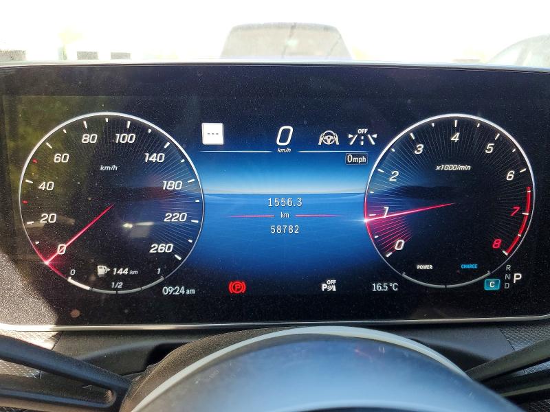 2023 Mercedes-benz C class VIN W1KAF4HB4PR127183 COPART salvage auction — FRONT END, On - Permit Salvage, sold $24,250 on 2026-07-07 (photo 9)