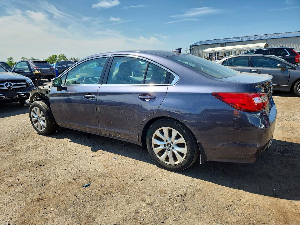 2016 Subaru LEGACY VIN 4S3BNAF66G3006051 COPART salvage auction — FRONT END, Pa - Certificate Of Salvage, sold $675 on 2026-07-18 (photo 2)