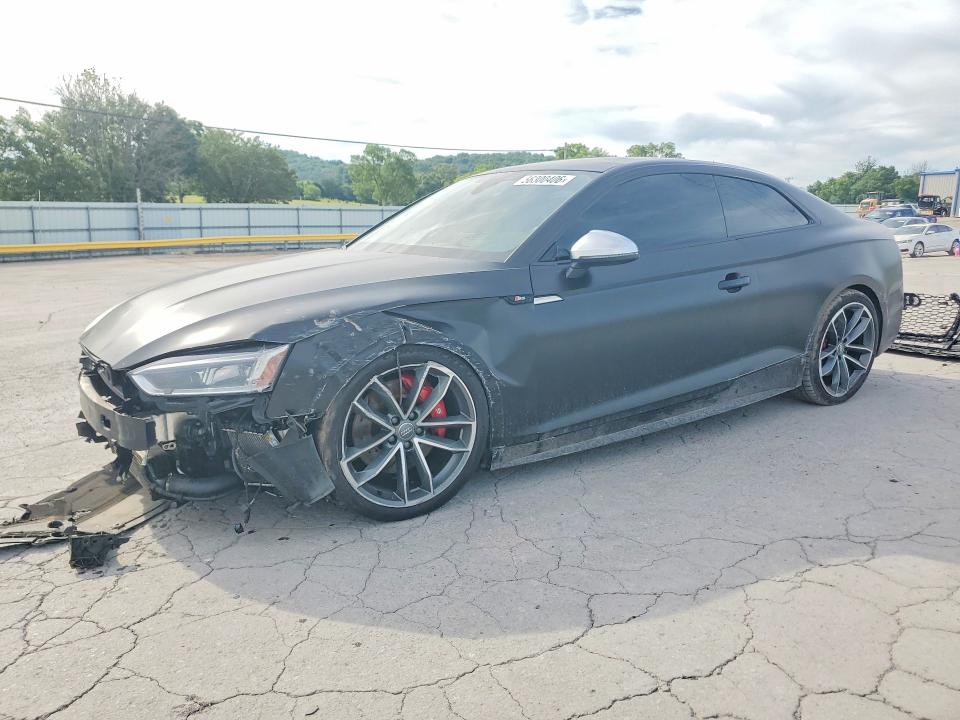 2018 Audi VIN WAUR4AF57JA010263 COPART salvage auction — FRONT END, Tn - Salvage Certificate, sold $6,500 on 2026-07-15 (photo 1)