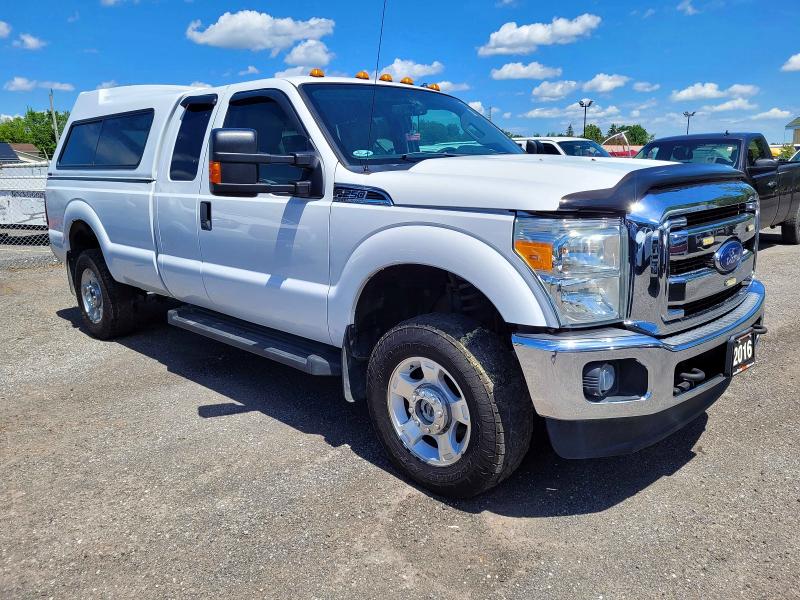 2016 Ford F250 VIN 1FT7X2B65GEA34360 COPART salvage auction — MINOR DENT/SCRATCHES, On - Permit No Brand - Unfit (P), sold $6,900 on 2026-07-03 (photo 1)