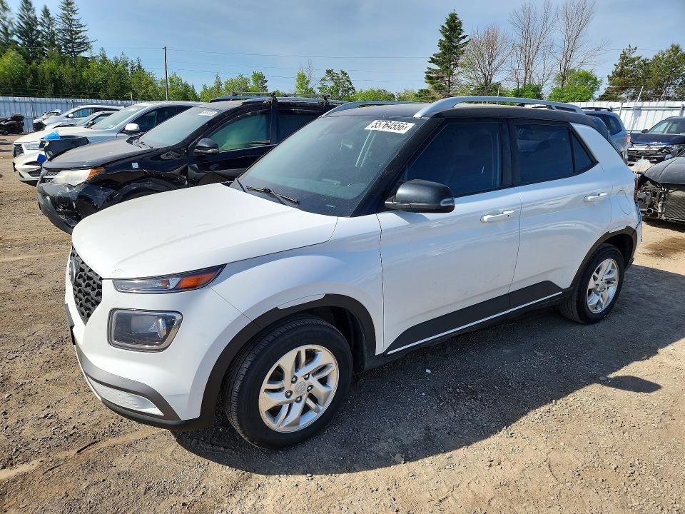 2021 Hyundai Venue VIN KMHRC8A37MU066979 COPART salvage auction — REAR END, ON - PERMIT NO BRAND - UNFIT, sold $2,950 on 2026-07-28 (photo 1)