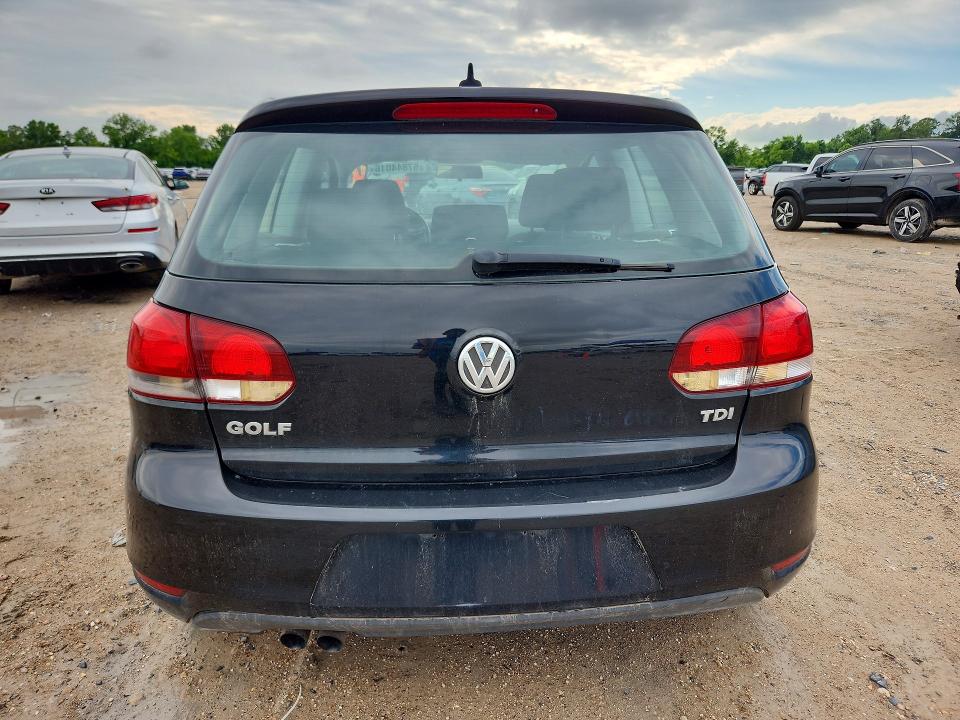 2012 Volkswagen Golf VIN WVWBM7AJ7CW251905 COPART salvage auction — FRONT END, Co - Certificate Of Title (P), sold $1,750 on 2026-07-28 (photo 6)