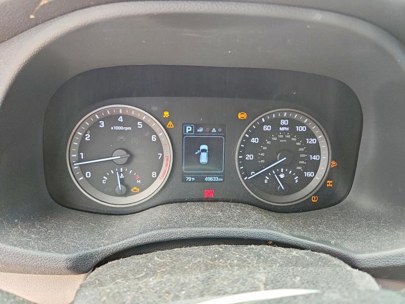 2017 Hyundai Tucson VIN KM8J3CA26HU293481 COPART salvage auction — MECHANICAL, Ma - Cert Of Title-Salvage, sold $3,550 on 2026-07-30 (photo 9)