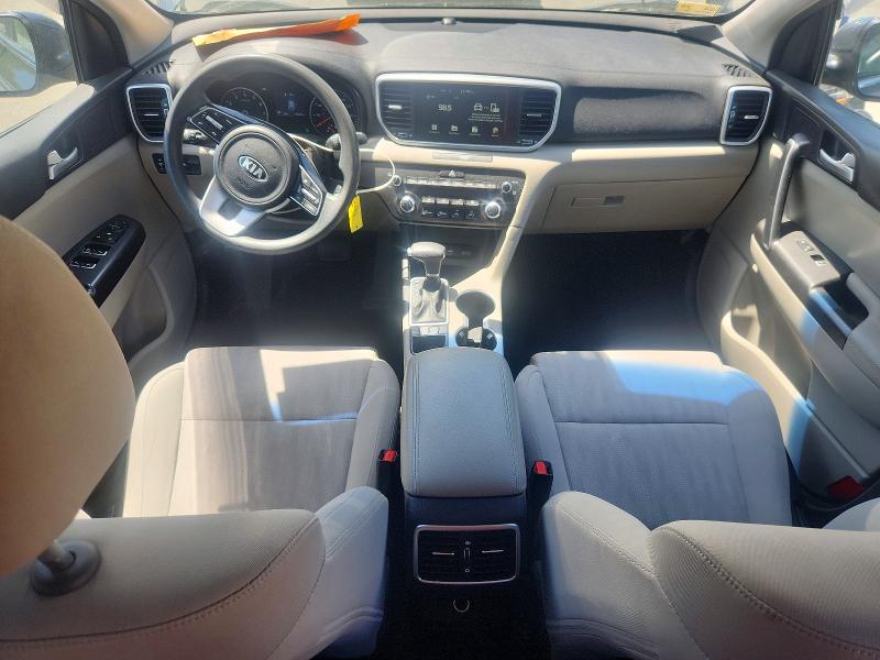 2021 Kia Sportage VIN KNDPMCAC8M7887860 COPART salvage auction — REAR END, Ri - Salvage Certificate Of Title, sold $4,150 on 2026-07-30 (photo 8)