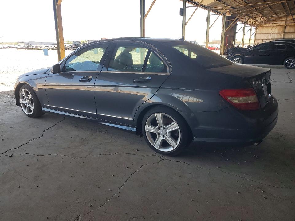2010 Mercedes-benz C class VIN WDDGF5EB8AF475985 COPART salvage auction — MINOR DENT/SCRATCHES, Az - Certificate Of Title, sold $450 on 2026-07-27 (photo 2)
