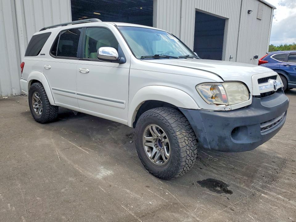 2007 Toyota Sequoia VIN 5TDZT38A87S286829 COPART salvage auction — FRONT END, FL - CERTIFICATE OF TITLE (P), sold $1,450 on 2026-07-20 (photo 4)