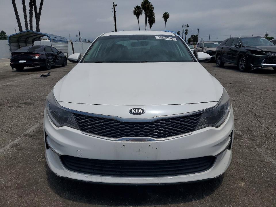2016 Kia Optima VIN KNAGT4L39G5103348 COPART salvage auction — MECHANICAL, Ca - Cert Of Title-Salvaged, sold $1,350 on 2026-07-17 (photo 5)