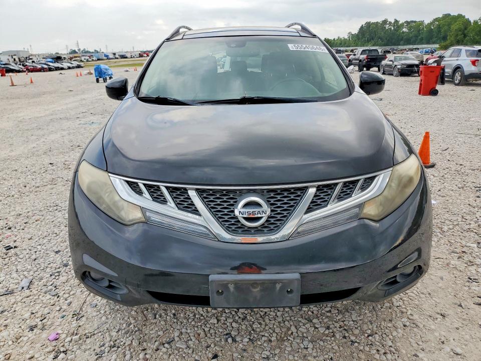 2013 Nissan Murano VIN JN8AZ1MU6DW205097 COPART salvage auction — REAR END, Tx - Salvage Vehicle Title, sold $850 on 2026-07-17 (photo 5)