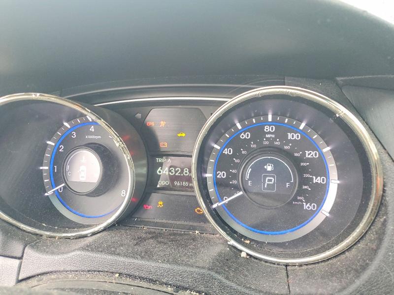 2012 Hyundai Sonata VIN 5NPEC4AB0CH337604 COPART salvage auction — FRONT END, CT - CERT OF TITLE-SALVAGE, sold $475 on 2026-07-16 (photo 9)