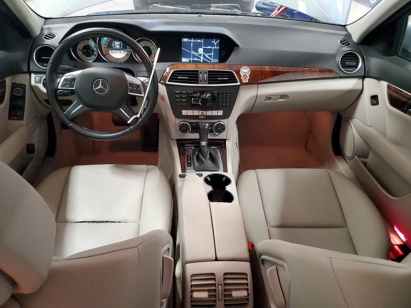2012 Mercedes-benz VIN WDDGF8BB4CA606030 COPART salvage auction — FRONT END, Mn - Cert Of Title-Salvage, sold $1,250 on 2026-07-09 (photo 8)