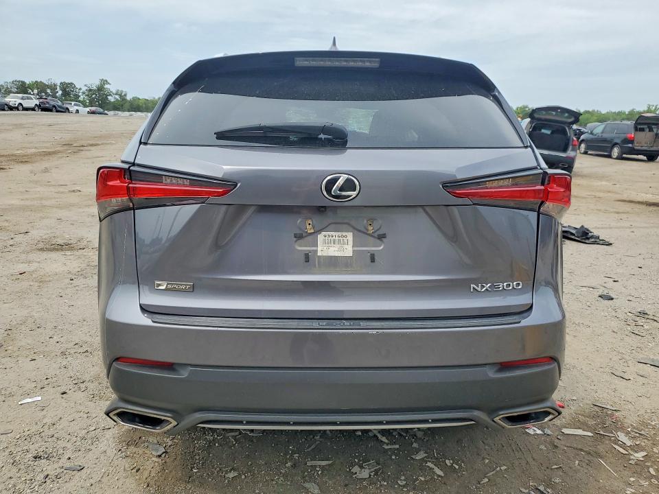 2019 Lexus Nx VIN JTJYARBZ5K2152392 COPART salvage auction — FRONT END, VA - CERT OF TITLE - SALVAGE, sold $2,950 on 2026-07-08 (photo 6)