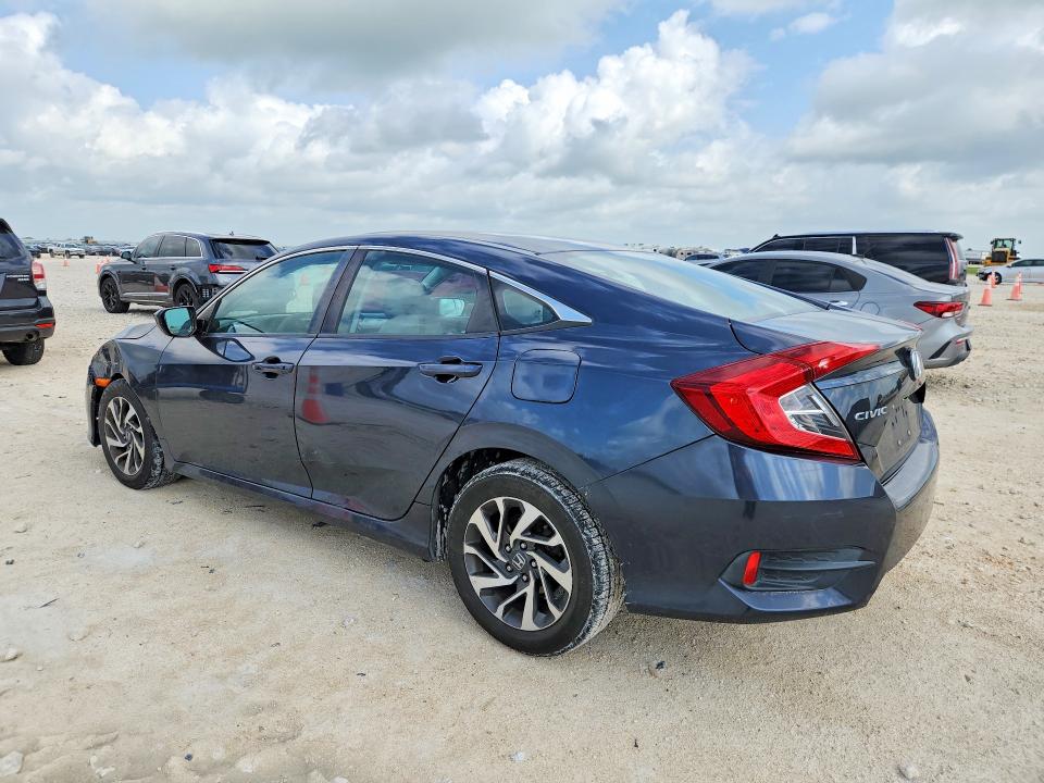 2016 Honda Civic VIN 19XFC2F77GE054110 COPART salvage auction — SIDE, TX - CERTIFICATE OF TITLE (P), sold $2,150 on 2026-07-02 (photo 2)