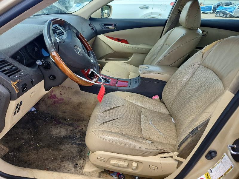2007 Lexus ES VIN JTHBJ46G372088136 COPART salvage auction — FRONT END, IL - SALVAGE CERTIFICATE, sold $975 on 2026-07-30 (photo 7)