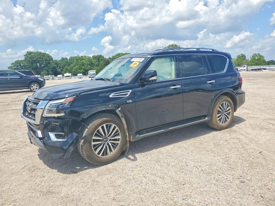 2021 Nissan Armada VIN JN8AY2BC1M9146977 — COPART salvage auction photo