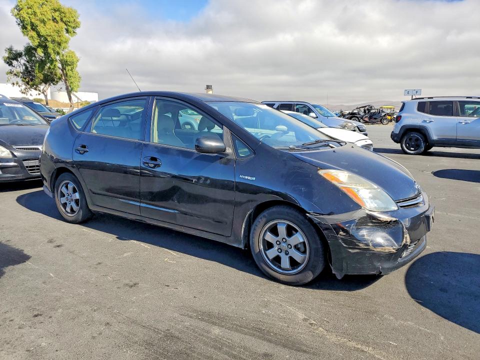 2007 Toyota Prius VIN JTDKB20U277691230 COPART salvage auction — FRONT END, Ca - Dis/Dlr/Exp App For Dup Clean, sold $525 on 2026-07-13 (photo 4)