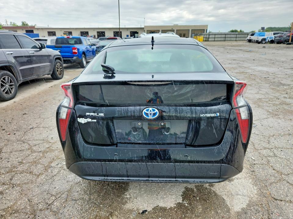 2018 Toyota Prius VIN JTDKARFU3J3552208 COPART salvage auction — MECHANICAL, Nj - Certificate Of Title, sold $3,250 on 2026-08-02 (photo 6)