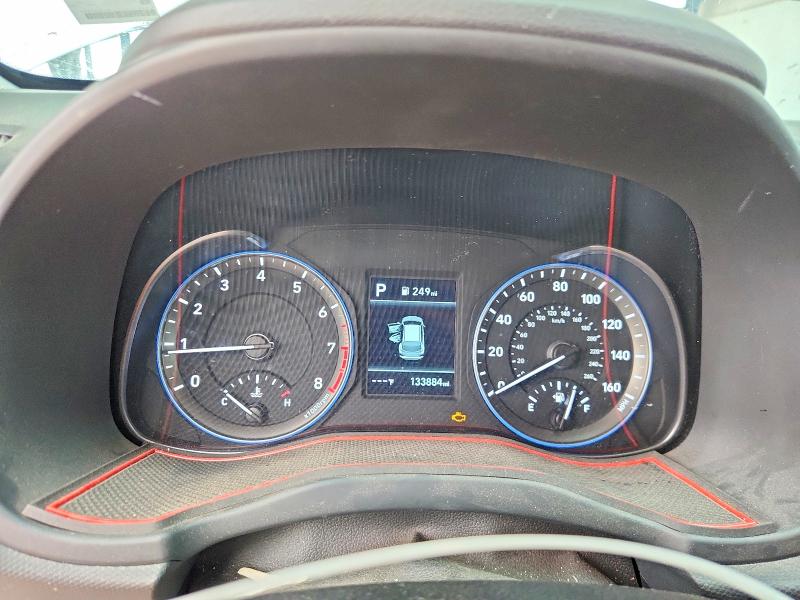 2021 Hyundai VIN KM8K22AA7MU657684 COPART salvage auction — FRONT END, Az - Cert Of Title - Salvage, sold $175 on 2026-07-28 (photo 9)