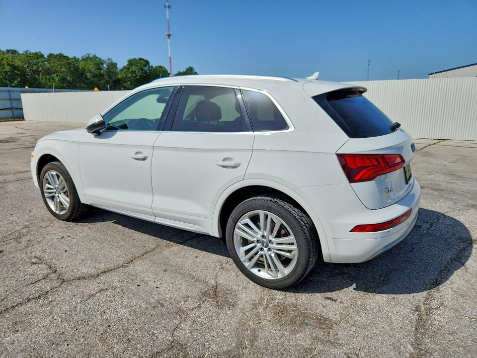 2018 Audi Q5 VIN WA1CNAFY7J2185939 COPART salvage auction — HAIL, Mo - Salvage Certificate Of Title, sold $5,500 on 2026-07-29 (photo 2)