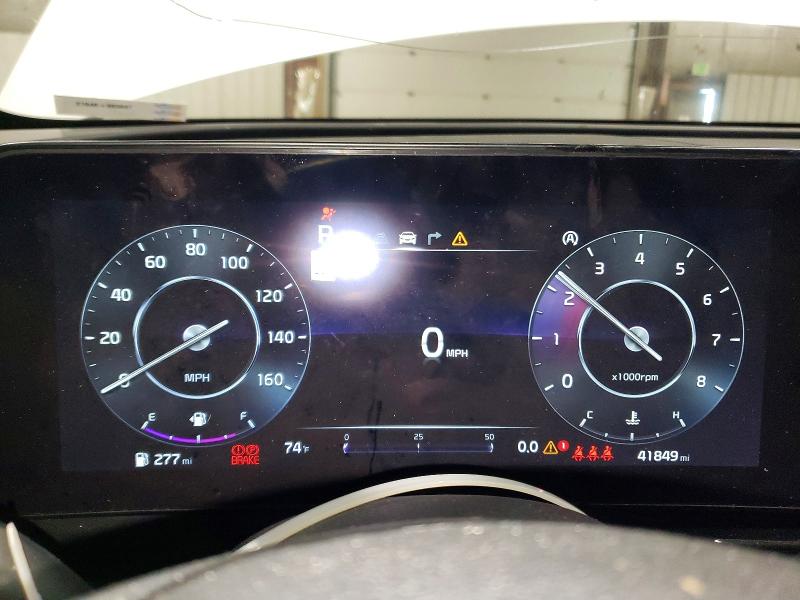 2024 Kia Sportage VIN 5XYK7CDF5RG175713 COPART salvage auction — REAR END, Ak - Bill Of Sale- Salvage, sold $25 on 2026-07-28 (photo 9)