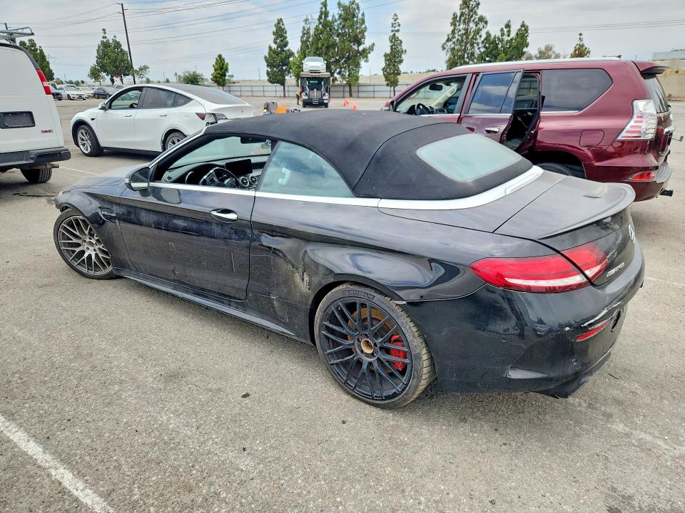 2019 Mercedes-benz C class VIN WDDWK8HB9KF847338 COPART salvage auction — ALL OVER, Ca - Cert Of Title-Salvaged (P), sold $9,300 on 2026-07-27 (photo 2)