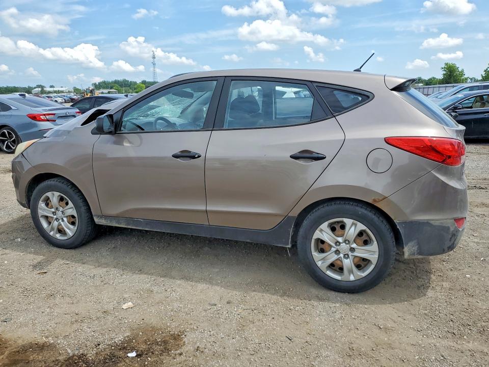 2012 Hyundai Tucson VIN KM8JT3AB5CU535847 COPART salvage auction — FRONT END, On - Permit No Brand - Unfit, sold $725 on 2026-07-23 (photo 2)