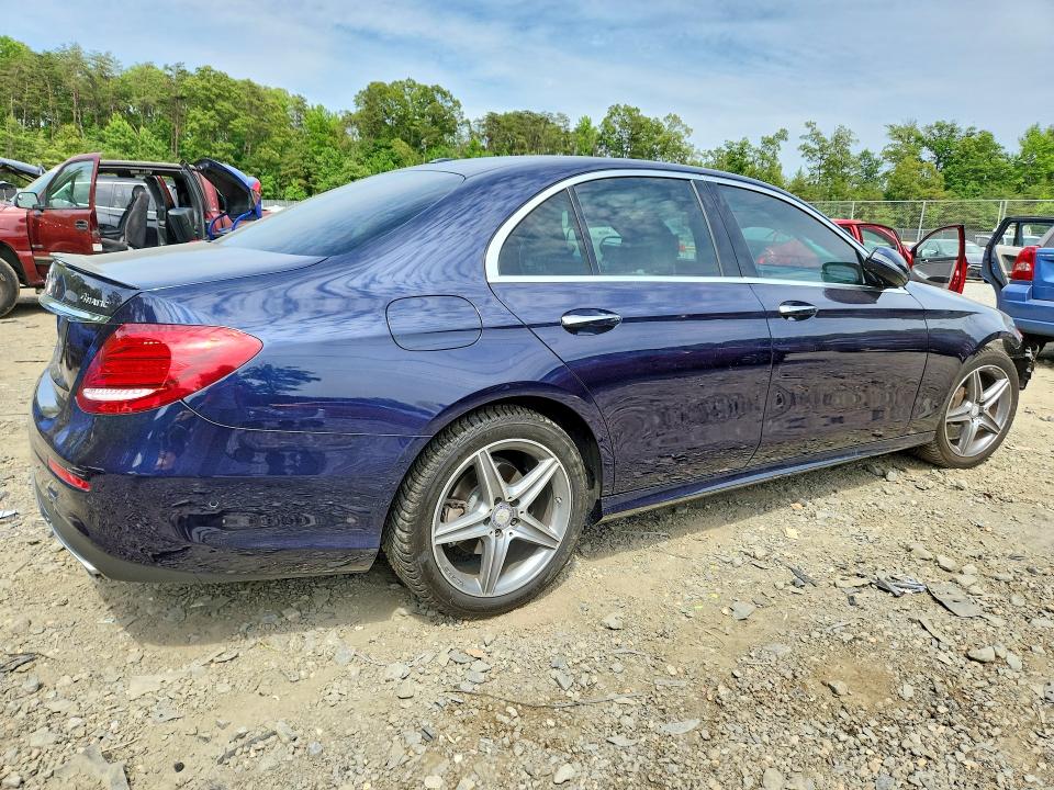 2017 Mercedes-benz E-klasse VIN WDDZF4KB8HA029091 COPART salvage auction — FRONT END, Md - Cert Of Salvage > 75% Damage, sold $5,200 on 2026-08-07 (photo 3)
