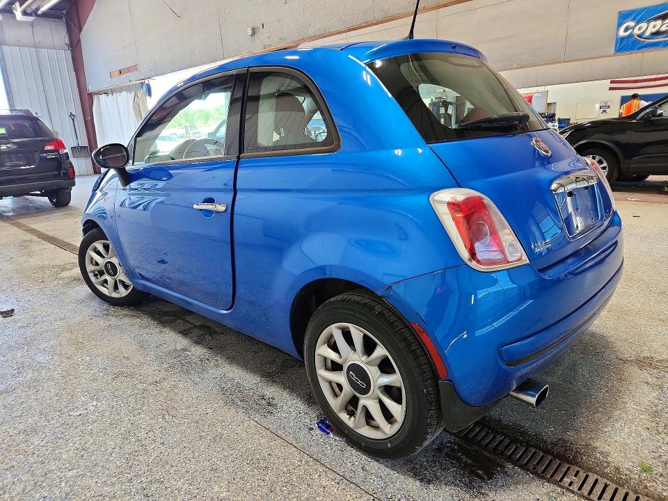 2017 Fiat VIN 3C3CFFKR0HT669821 COPART salvage auction — FRONT END, Ny - Mv-907A Salvage Certificate, sold $150 on 2026-08-10 (photo 2)