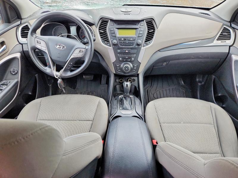 2015 Hyundai Santa fe VIN 5XYZTDLBXFG280189 COPART salvage auction — FRONT END, IL - SALVAGE CERTIFICATE, sold $1,800 on 2026-07-28 (photo 8)
