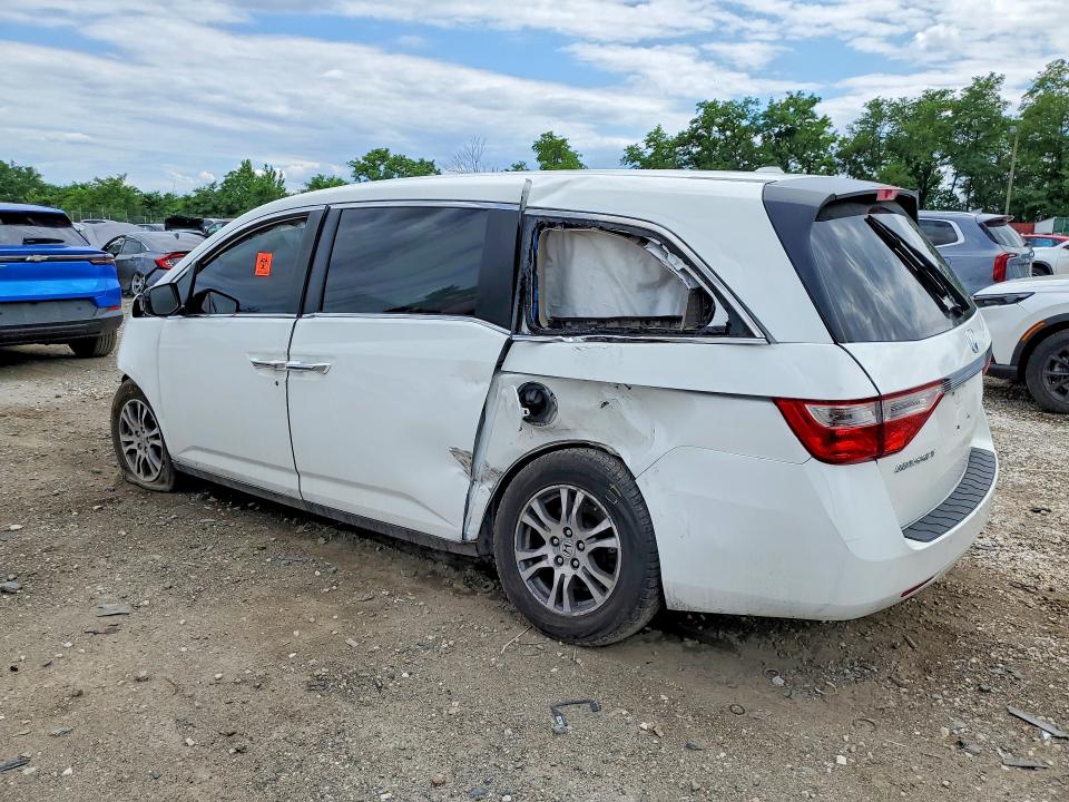 2012 Honda Odyssey VIN 5FNRL5H68CB032267 COPART salvage auction — FRONT END, Pa - Certificate Of Salvage, sold $400 on 2026-07-02 (photo 2)