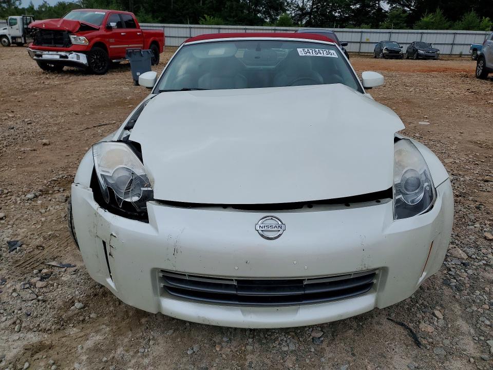 2007 Nissan 350z VIN JN1BZ36A77M653267 COPART salvage auction — FRONT END, Nc - Salvage Certificate Of Title, sold $1,100 on 2026-07-27 (photo 5)