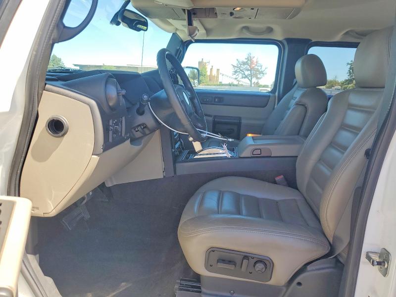 2005 Hummer H2 VIN 5GRGN23U25H101204 COPART salvage auction — REAR END, Ca - Salvage Certificate, sold $14,300 on 2026-07-14 (photo 7)