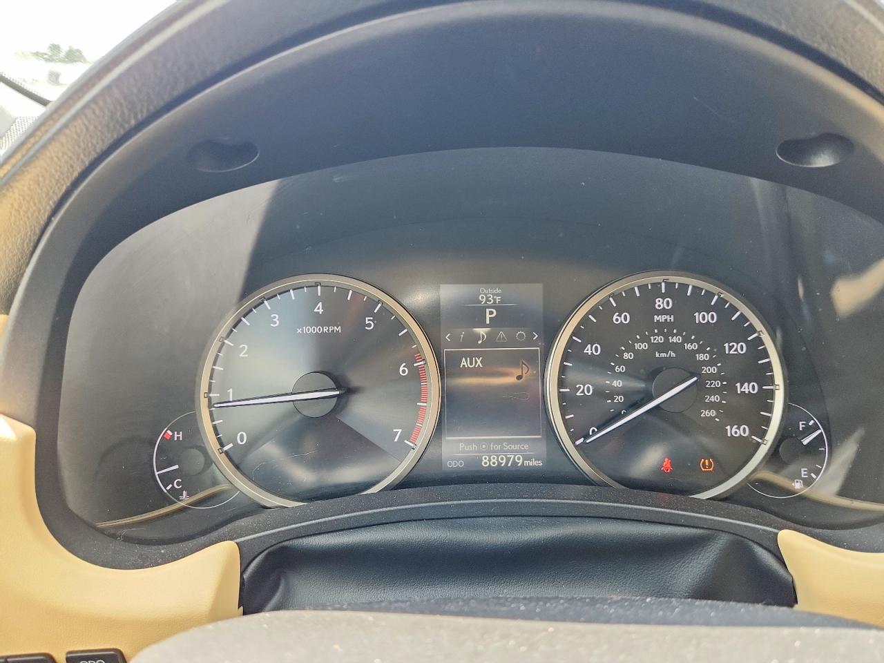 2015 Lexus NX 200t VIN JTJYARBZ6F2012647 COPART salvage auction — Front End, KY - CERT OF TITLE-SALVAGE, sold $5,500 on 2026-07-09 (photo 9)