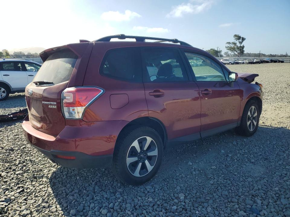 2017 Subaru Forester VIN JF2SJAEC8HH585763 COPART salvage auction — SIDE, Ca - Salvage Certificate, sold $1,350 on 2026-07-09 (photo 3)