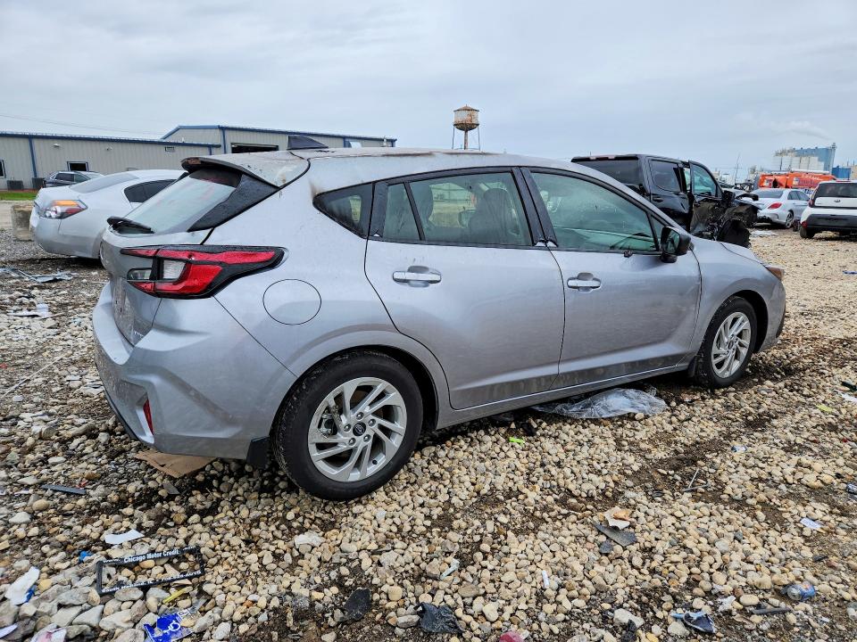 2024 Subaru Impreza VIN JF1GUABC0R8879424 COPART salvage auction — BURN, Il - Salvage Certificate, sold $3,100 on 2026-07-24 (photo 3)