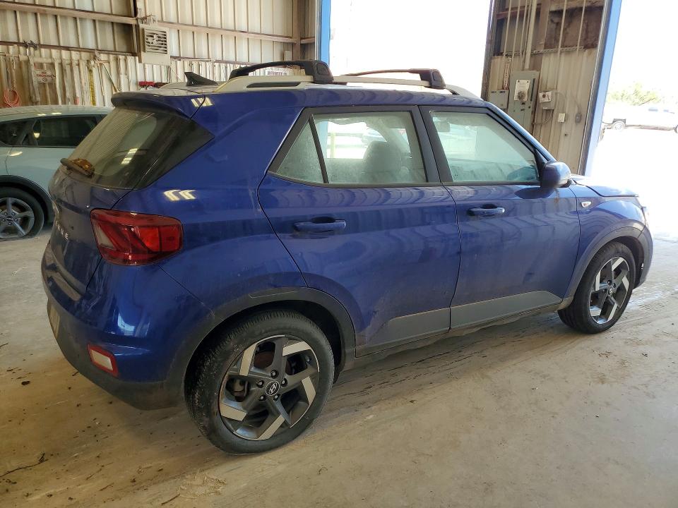 2022 Hyundai Venue VIN KMHRC8A38NU193192 COPART salvage auction — FRONT END, Tx - Certificate Of Title, sold $2,400 on 2026-07-06 (photo 3)