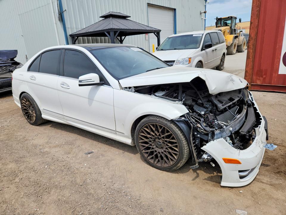 2014 Mercedes-benz C-klasse VIN WDDGF8JB6EA960006 COPART salvage auction — FRONT END, On - Permit No Brand - Unfit, sold $2,300 on 2026-07-16 (photo 4)