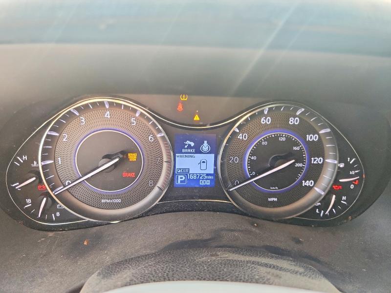 2013 Infiniti Qx56 VIN JN8AZ2NFXD9531411 COPART salvage auction — WATER/FLOOD, Ks - Certificate Of Title, sold $900 on 2026-07-22 (photo 9)