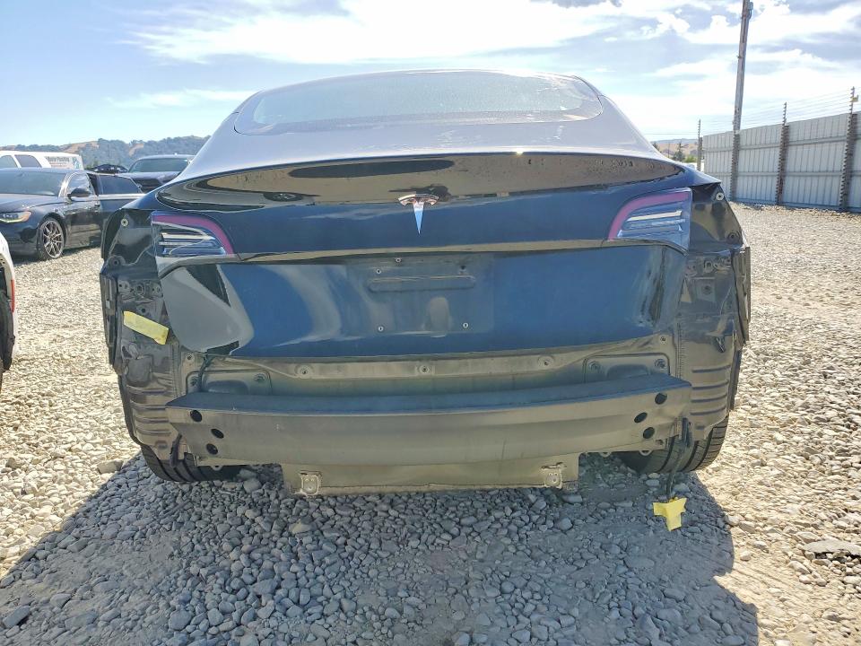 2018 Tesla Model 3 VIN 5YJ3E1EA7JF108303 COPART salvage auction — REAR END, Ca - Salvage Certificate, sold $4,000 on 2026-07-14 (photo 6)