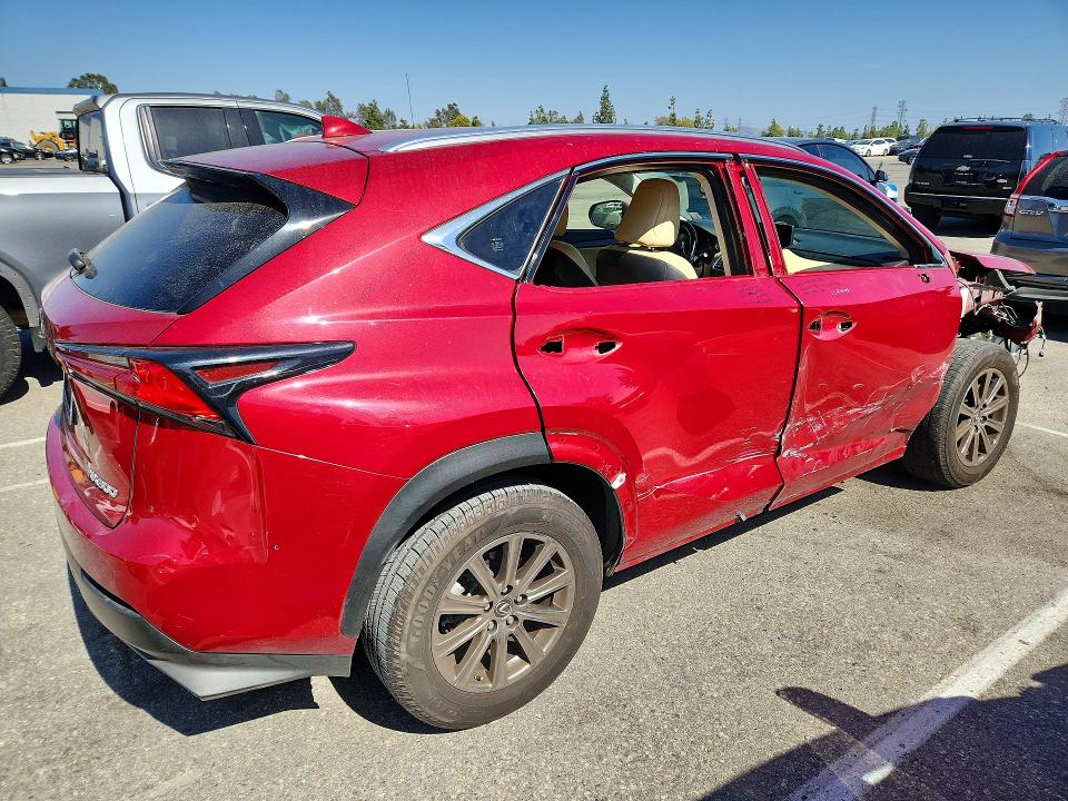 2018 Lexus Nx VIN JTJYARBZ7J2105413 COPART salvage auction — SIDE, CA - SALVAGE CERTIFICATE, sold $4,100 on 2026-07-30 (photo 3)