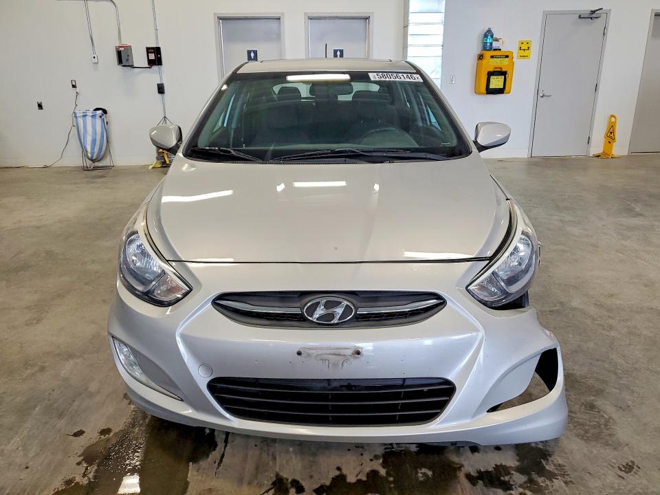 2016 Hyundai Accent VIN KMHCT5AE6GU276337 COPART salvage auction — FRONT END, On - Permit Salvage, sold $1,050 on 2026-07-16 (photo 5)