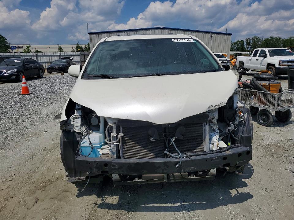 2019 Toyota Sienna VIN 5TDYZ3DC6KS967033 COPART salvage auction — FRONT END, Sc - Cert Of Title-Salvage, sold $4,600 on 2026-07-29 (photo 5)