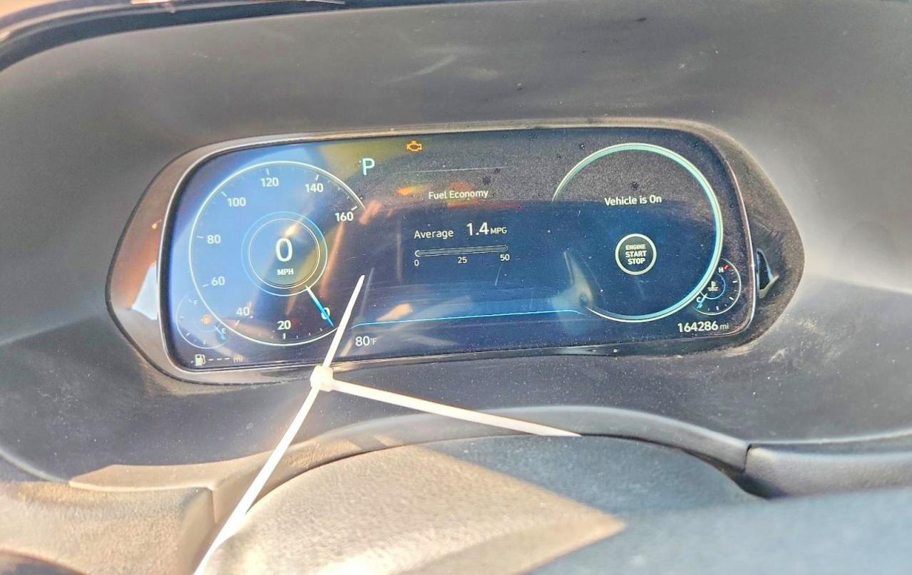 2021 Hyundai Palisade VIN KM8R5DHE0MU206249 COPART salvage auction — Normal Wear, TX - CERTIFICATE OF TITLE, sold $9,700 on 2026-07-08 (photo 9)