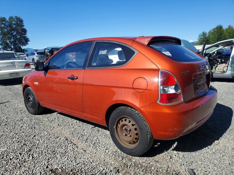 2008 Hyundai Accent VIN KMHCM36C38U086604 COPART salvage auction — FRONT END, WA - VEHICLE CERT OF OWNERSHIP-TITL, sold $275 on 2026-07-27 (photo 2)