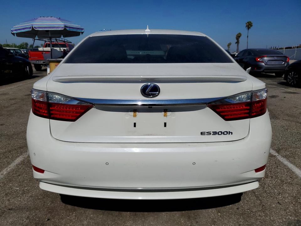 2013 Lexus ES VIN JTHBW1GG5D2016798 COPART salvage auction — FRONT END, Ca - Salvage Certificate, sold $4,950 on 2026-07-31 (photo 6)