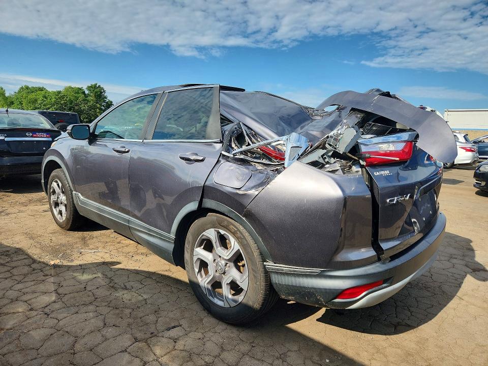 2018 Honda Cr-v VIN 7FARW2H55JE083241 COPART salvage auction — ALL OVER, CT - CERTIFICATE OF TITLE, sold $3,500 on 2026-07-31 (photo 2)