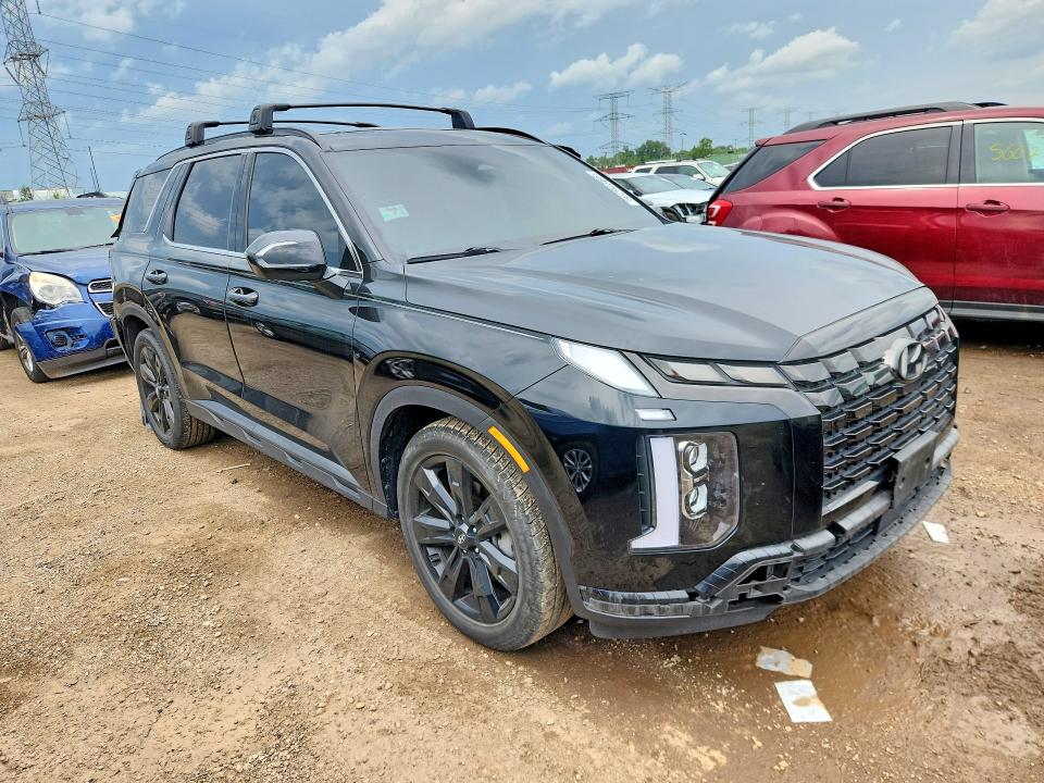 2023 Hyundai Palisade VIN KM8R3DGE9PU489309 COPART salvage auction — REAR END, Il - Salvage Certificate, sold $2,700 on 2026-07-28 (photo 4)