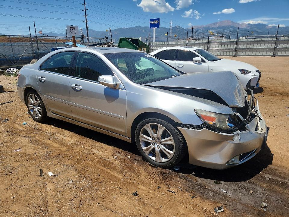 2009 Acura Rl VIN JH4KB26659C002542 COPART salvage auction — FRONT END, Co - Dis/Dlr/Exp Only Clean Title, sold $275 on 2026-07-06 (photo 4)