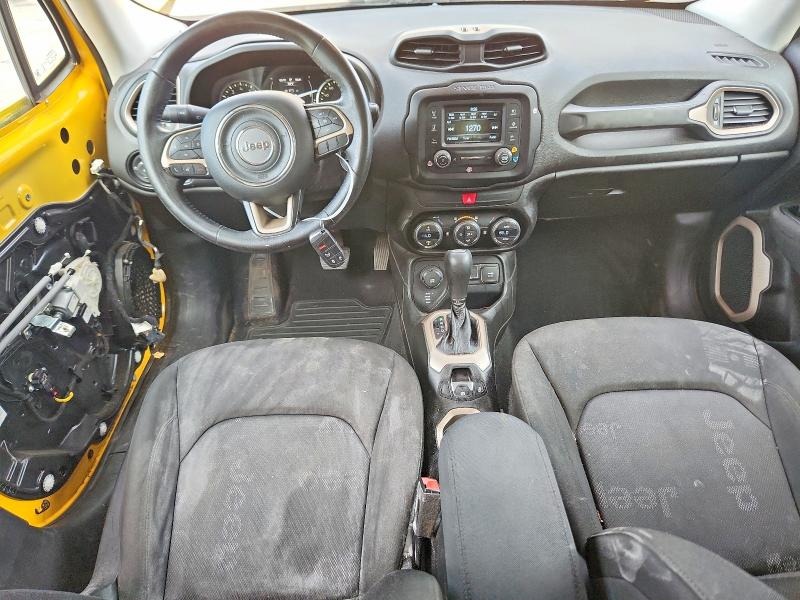 2016 Jeep Renegade VIN ZACCJBBT5GPD75223 COPART salvage auction — FRONT END, Fl - Cert Of Title Slvg Rebuildable, sold $1,150 on 2026-07-31 (photo 8)