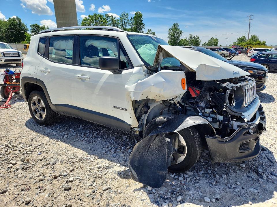 2016 Jeep Renegade VIN ZACCJBAT9GPD47006 COPART salvage auction — FRONT END, Mi - Certificate Of Title, sold $200 on 2026-07-23 (photo 4)